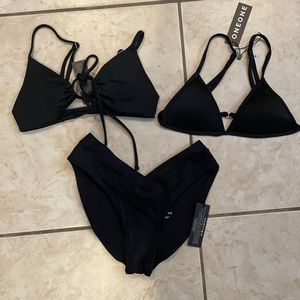 ONEONE SWIMWEAR bikini 3 pieces! All size SMALL!
